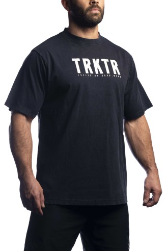 Camiseta The Traktor Oversize Negra...