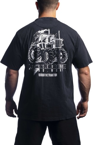 Camiseta The Traktor Oversize Negra...