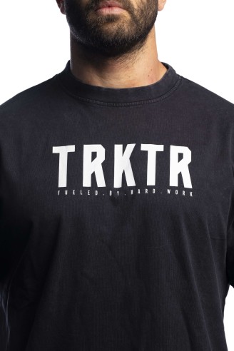 Camiseta The Traktor Oversize Negra...