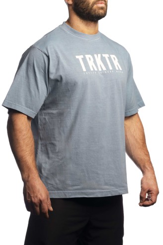 Camiseta The Traktor Oversize Azul...