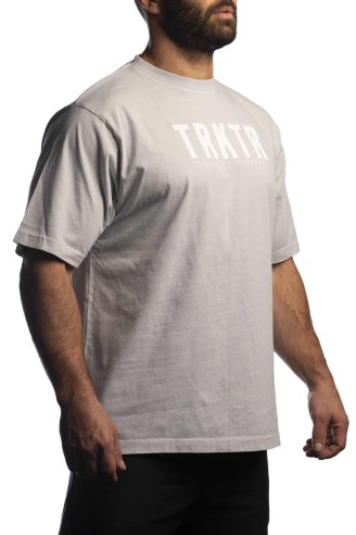 Camiseta The Traktor Oversize Gris...