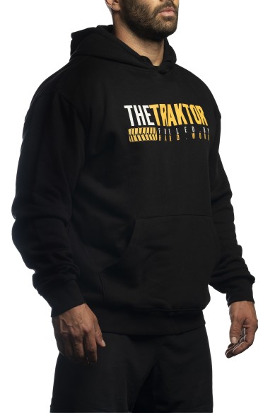 Hoodie The Traktor Negro Hombre