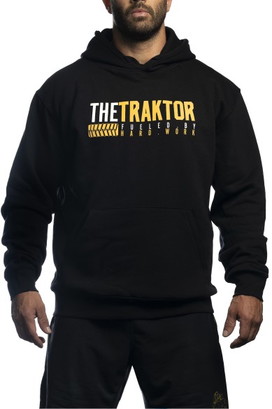 Hoodie The Traktor Negro Hombre