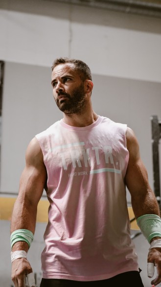 Camiseta sin mangas TRKTR ROSA