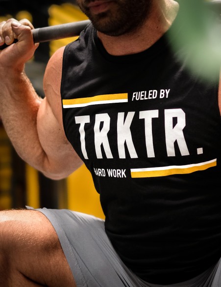 Camiseta sin mangas TRKTR NEGRA